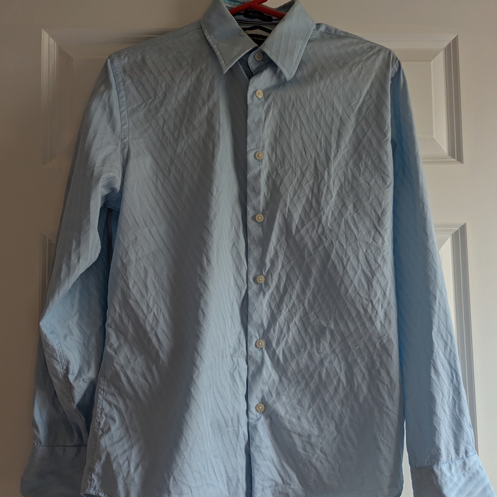 Express Light Blue Dress Shirt